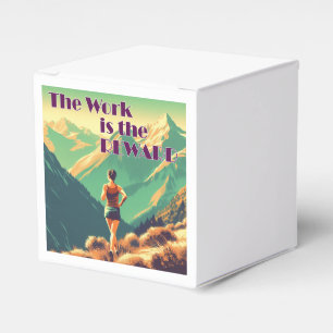 Ballotins L'Oeuvre Est La Récompense Femme Runner Mountains