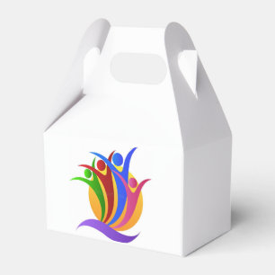 Ballotins Logo Coeur du don de bienfaisance