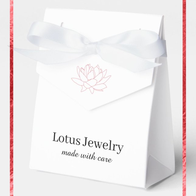 Ballotins Logo de bijoux en fleurs Lotus marque (Créateur téléchargé)