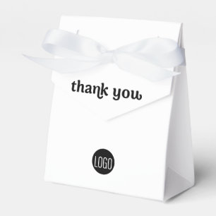Ballotins Logo simple personnalisé pour entreprise Merci cod
