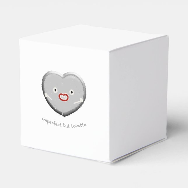 Ballotins Lovable' Heart Doll Love Silver Favo (Arrière)