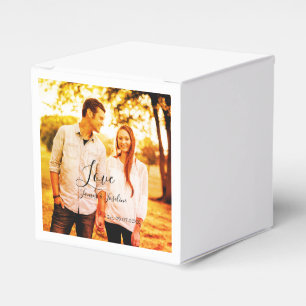 Ballotins Love photo ajouter nom est. Date année couple mari