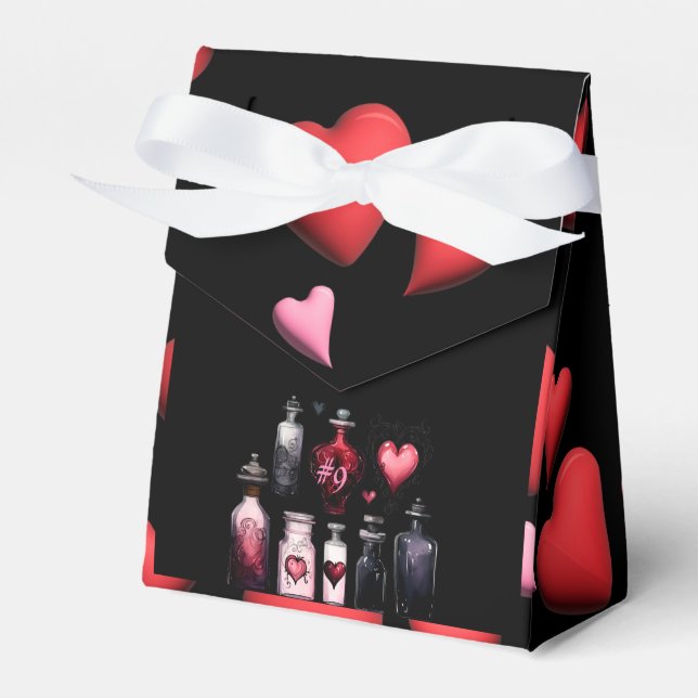 Ballotins "Love Potion #9" avec des cœurs (Verso)