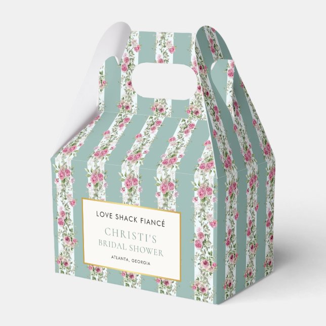 Ballotins Love Shack Fiancé Jardin Floral Fête de Mariage (Verso)