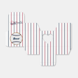 Ballotins Love-Thanks Baseball Cookie B-Heart Ballotin