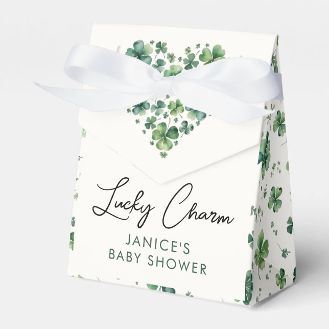 Ballotins Lucky Charm St. Patricks Day Baby shower (Verso)