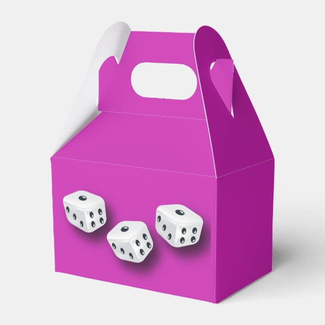 Ballotins Lucky Dice Casino boîte de prix de nuit (Verso)