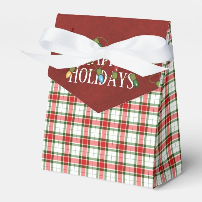 Ballotins Lumières de Noël et Plaid (Verso)