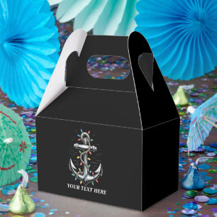 Ballotins Lumières de Noël personnalisées Bateau de voile