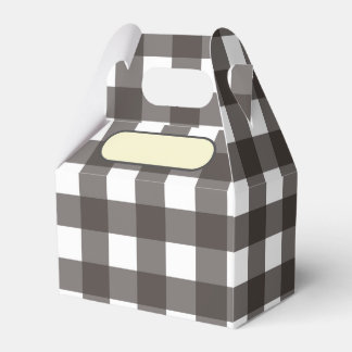 Ballotins Lunch Box Vichy gris anthracite
