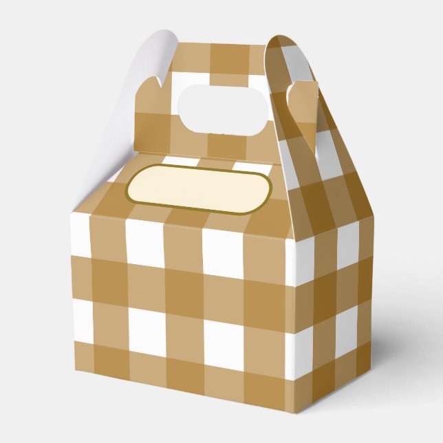 Ballotins Lunch Box Vichy Sienne (Verso)