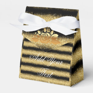 Ballotins Luxueux Monogrammé Populaire Paillettes Noir Or