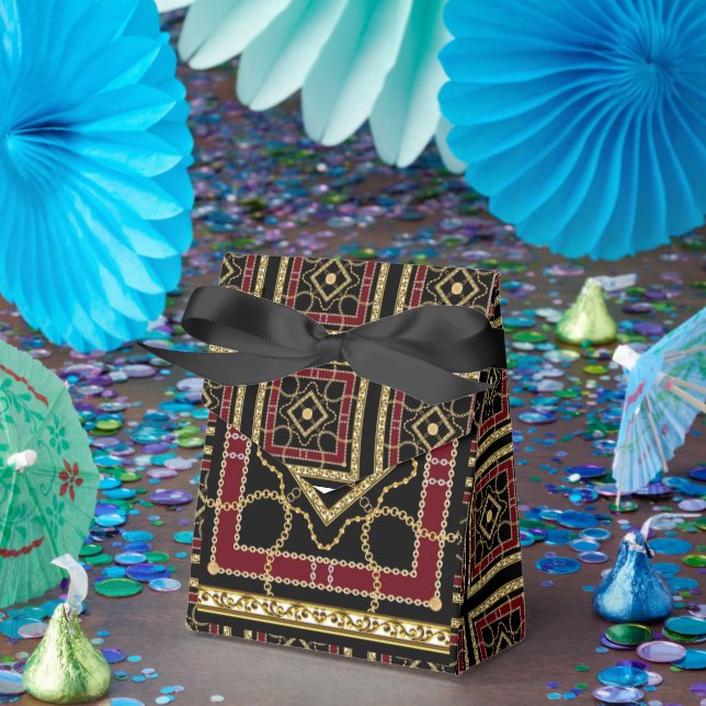 Ballotins Luxury Gold Chain Baroque  Elegant Vintage Design (Fête)