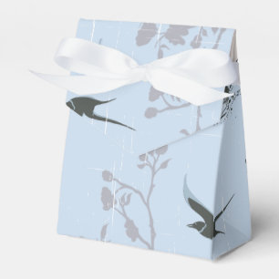 Ballotins Lys rose asiatique et Roses en bleu