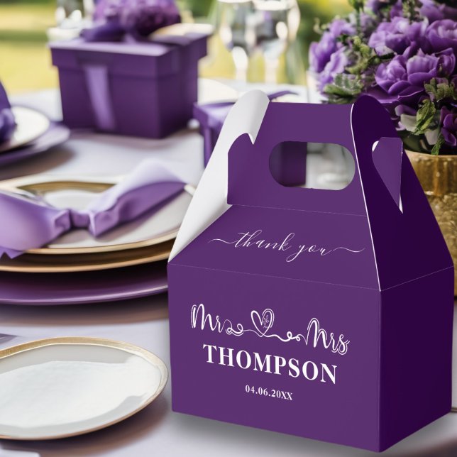 Ballotins M. et Mme Elegant Simple | Violet (Créateur téléchargé)