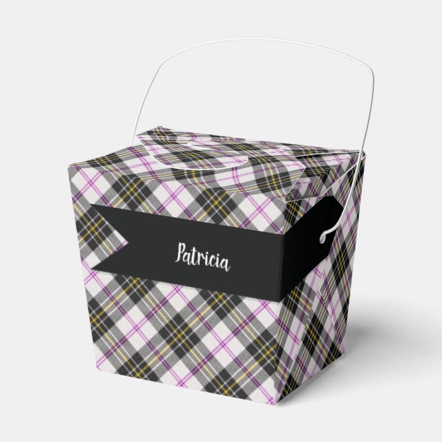 Ballotins MacPherson Scottish Tartan Plaid Motif (Verso)