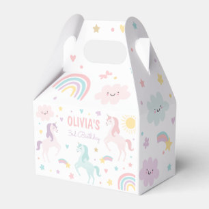 Ballotins Magic Pastel Unicorn Rainbow Birthday Party