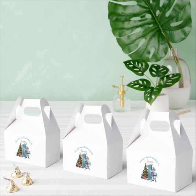 Ballotins Magical Santa Birthday Invitation – 1st Birthday (Multiple)