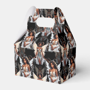 Ballotins Magnifique motif de design d'anges fille noire - S