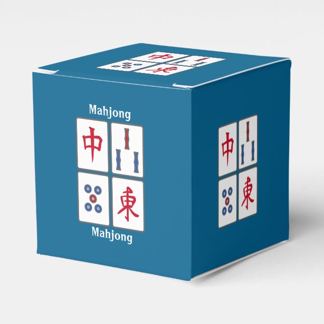 Ballotins Mahjong Jeu Titres Design Ballotin (Verso)