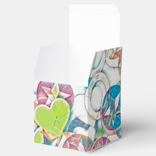 Ballotins Main Tirée Par EDDArt - Étoiles Et Coeurs 1