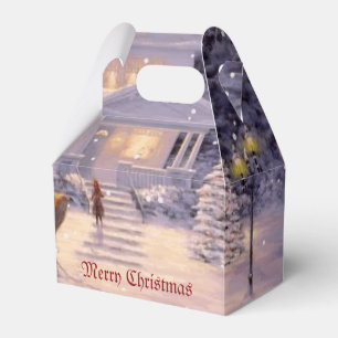 Ballotins Maison Pour Scène De Vacances De Noël