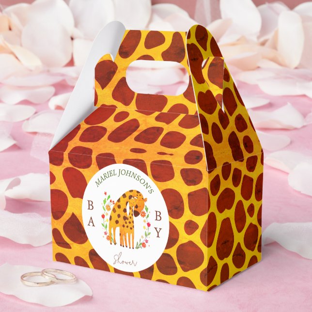 Ballotins Maman et bébé Giraffe (Mariage)
