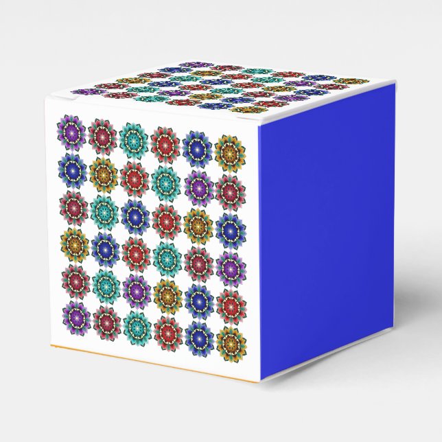 Ballotins Mandala en différentes couleurs ballotin (Verso)