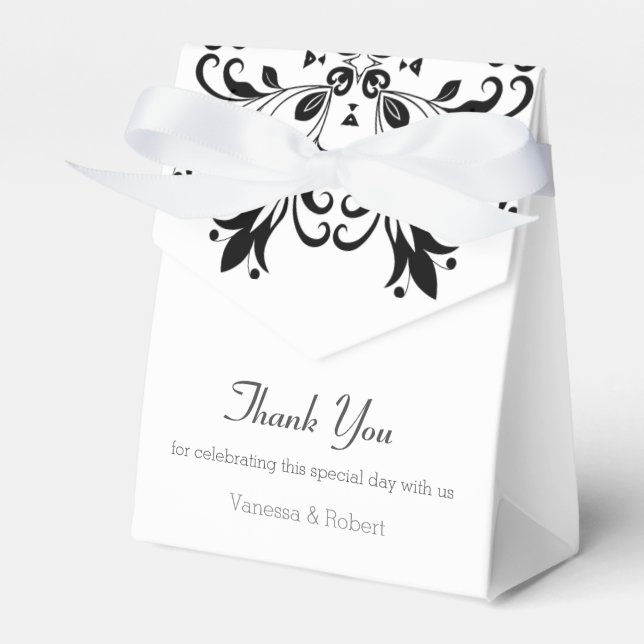 Ballotins Mandala Floral Noir (Verso)