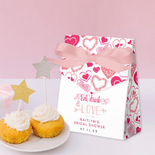 Ballotins "Manger, Boire & Aimer" Bridal Shower de la Saint-