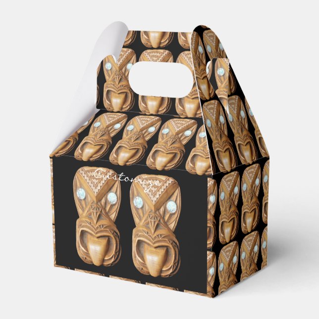 Ballotins Maori sculptée Tiki Face Thunder_Cove (Verso)