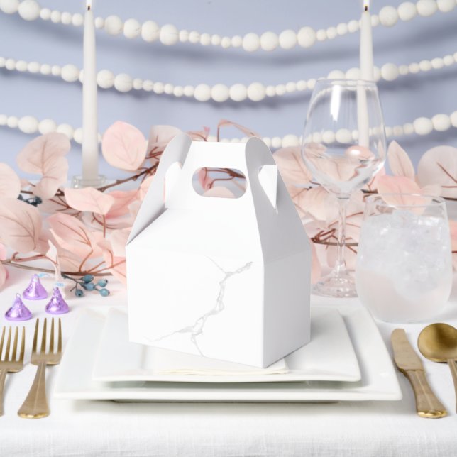 Ballotins Marbre blanc  (Mariage)