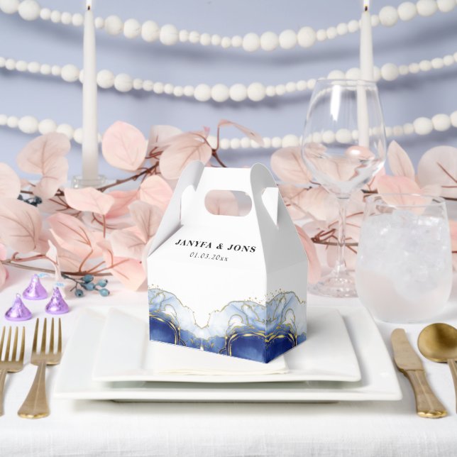 Ballotins marbre pailleté  (Mariage)