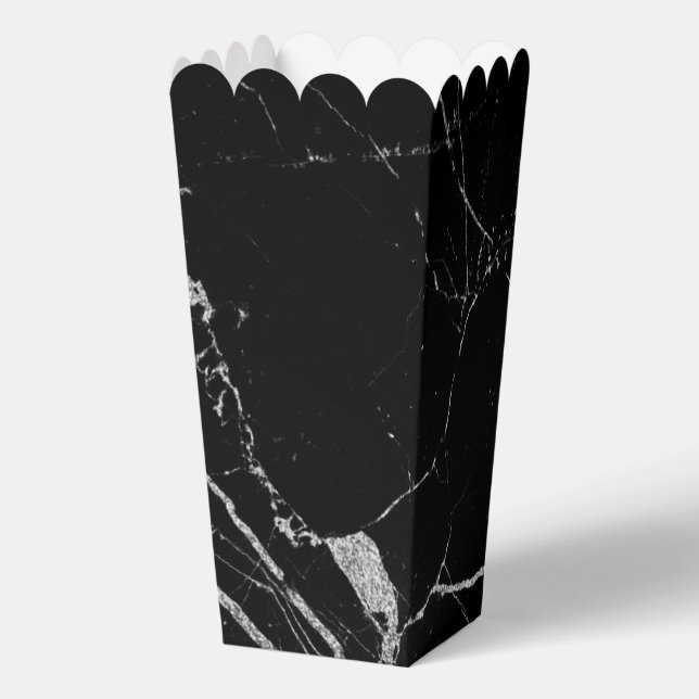 Ballotins Marbre veiné noir et argent (Verso)