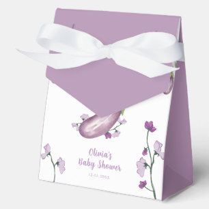 Ballotins Marché de producteurs de fleurs violettes Baby Sho