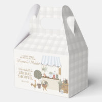 Marché Fermier Bleu Ferme Fleurie Baby Shower Mari
