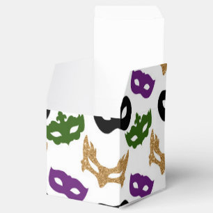 Ballotins Mardi Gras Party Masques colorés de carnaval NOLA