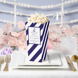 Ballotins Mariage Ancre bleu marine