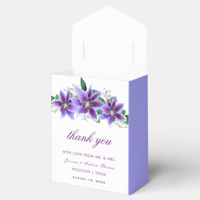 Ballotins Mariage au Clematis Chic Élégant (Ouvert)