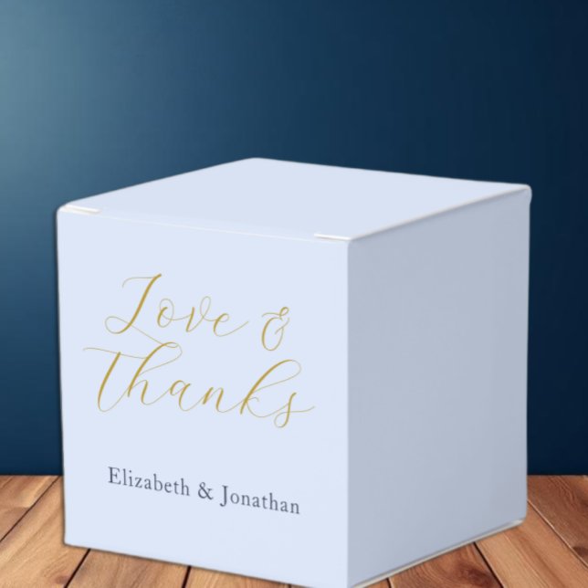 Ballotins Mariage bleu opulent (Créateur téléchargé)