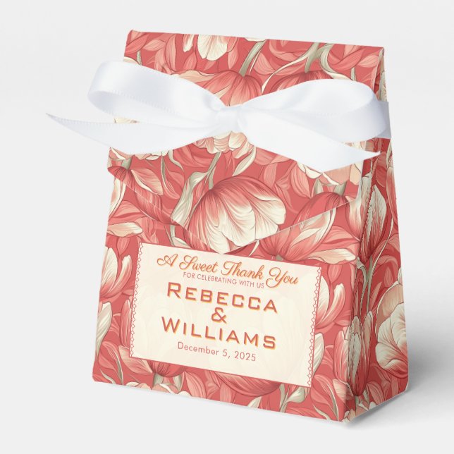 Ballotins Mariage Chic Tulip Fantasy City (Verso)