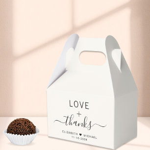 Ballotins Mariage Crème Chic Amour Et Merci