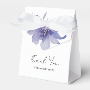 Ballotins Mariage d'aquarelle Iris violet