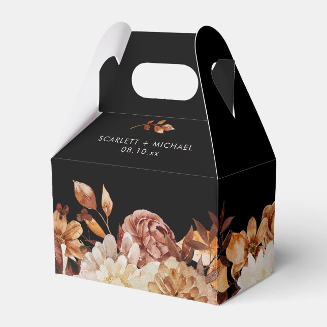 Ballotins Mariage d'automne noir (Verso)
