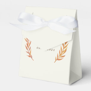 Ballotins Mariage d'automne orange à la crème et à la citrou