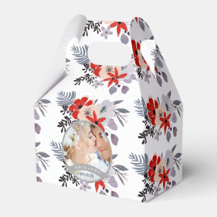 Ballotins Mariage de couronnes florales violet bleu-bleu ros