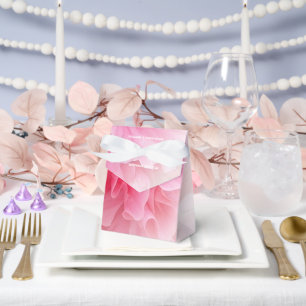 Ballotins Mariage de design floral rose