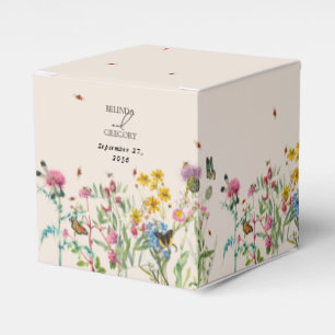 Ballotins Mariage de Fleur sauvage d'aquarelle Jardin & Inse