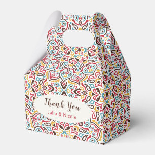 Ballotins Mariage de Motif de mandala géométrique classique