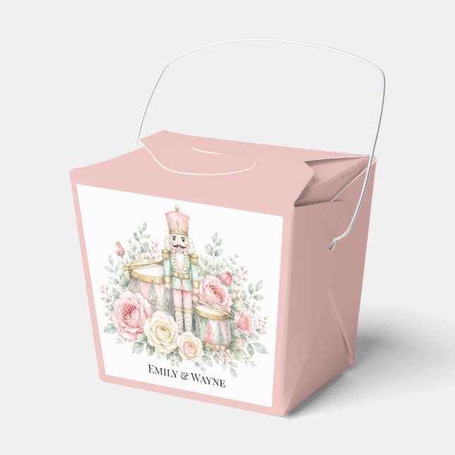 Ballotins Mariage de Noël Casse-Noisette Pastel (Verso)